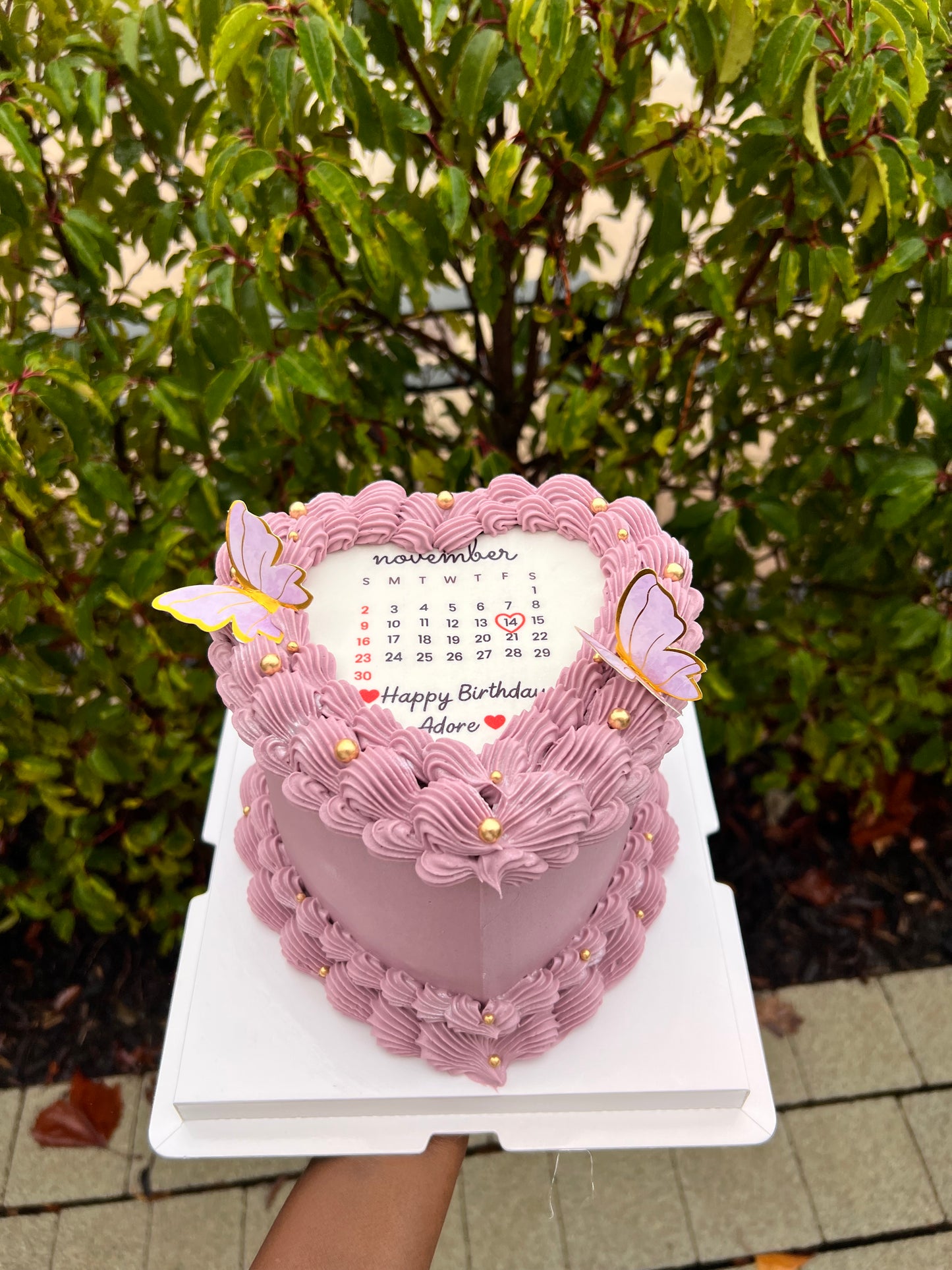 CALENDAR CAKE
