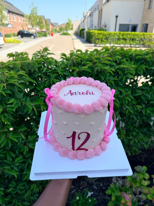 Round-Cake Of Heart
