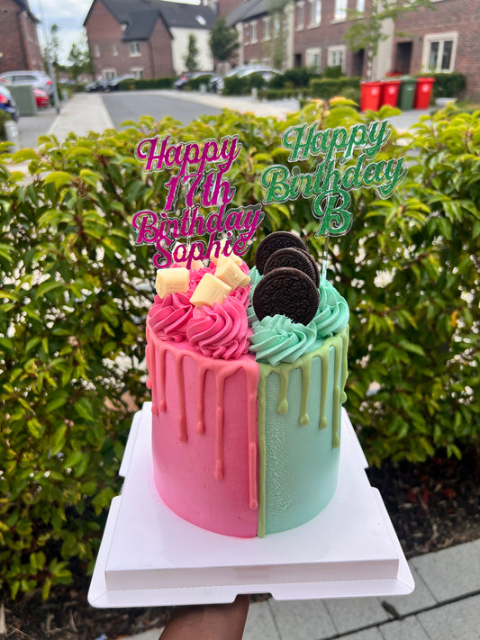 TWO SIDES CAKE