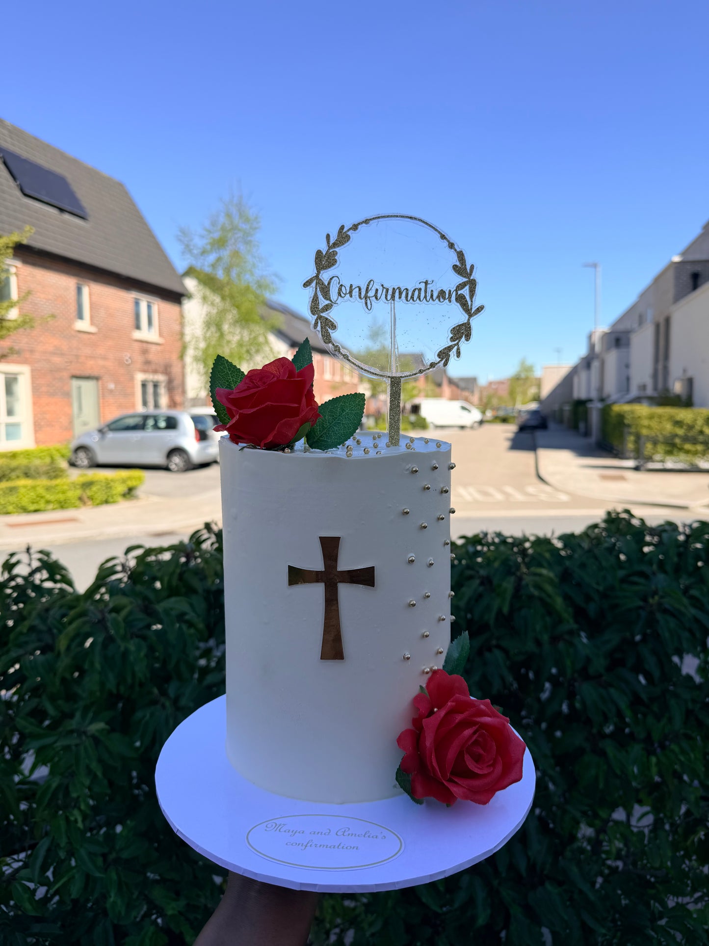 CONFIRMATION CAKE