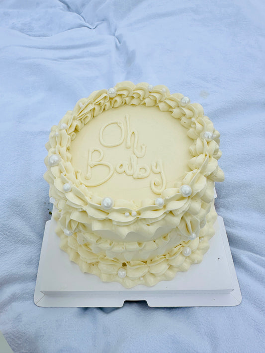 GENDER REVEAL CAKE