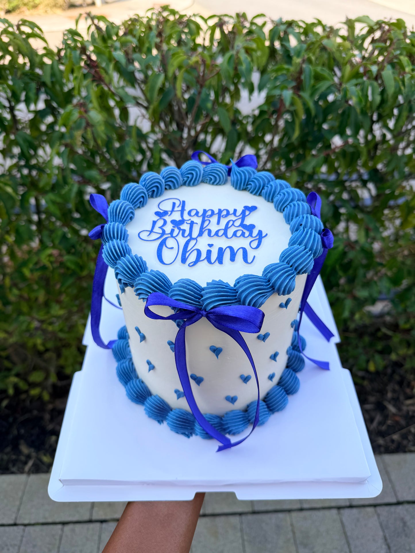 Round-Cake Of Heart